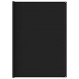 Vidaxl telt tæppe 300x600 cm sort