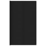 Vidaxl telt tæppe 400x800 cm HDPE sort