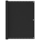 Vidaxl balkonskærm 120x300 cm HDPE antracit -farvet