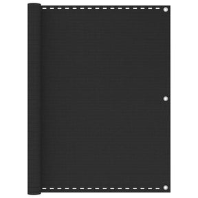 Vidaxl balkonskærm 120x400 cm HDPE antracit -farvet