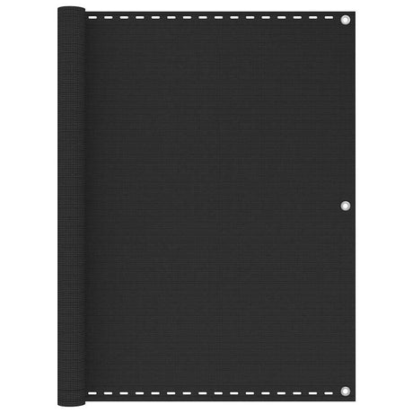 Vidaxl balkonskærm 120x400 cm HDPE antracit -farvet
