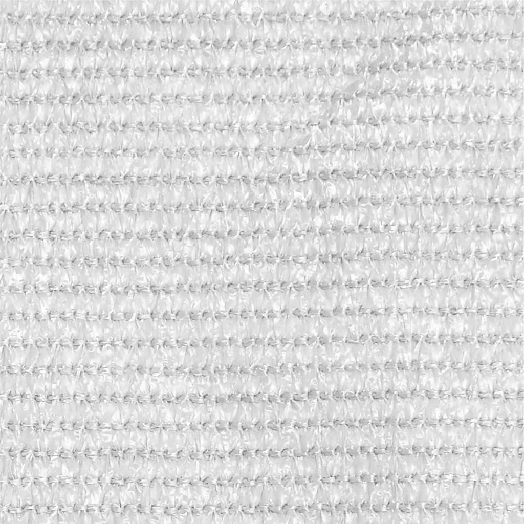Vidaxl balkonskærm 120x600 cm HDPE White