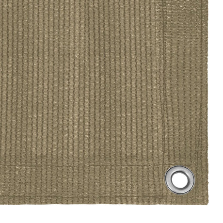 VidaXL altanskærm 120x500 cm HDPE taupe