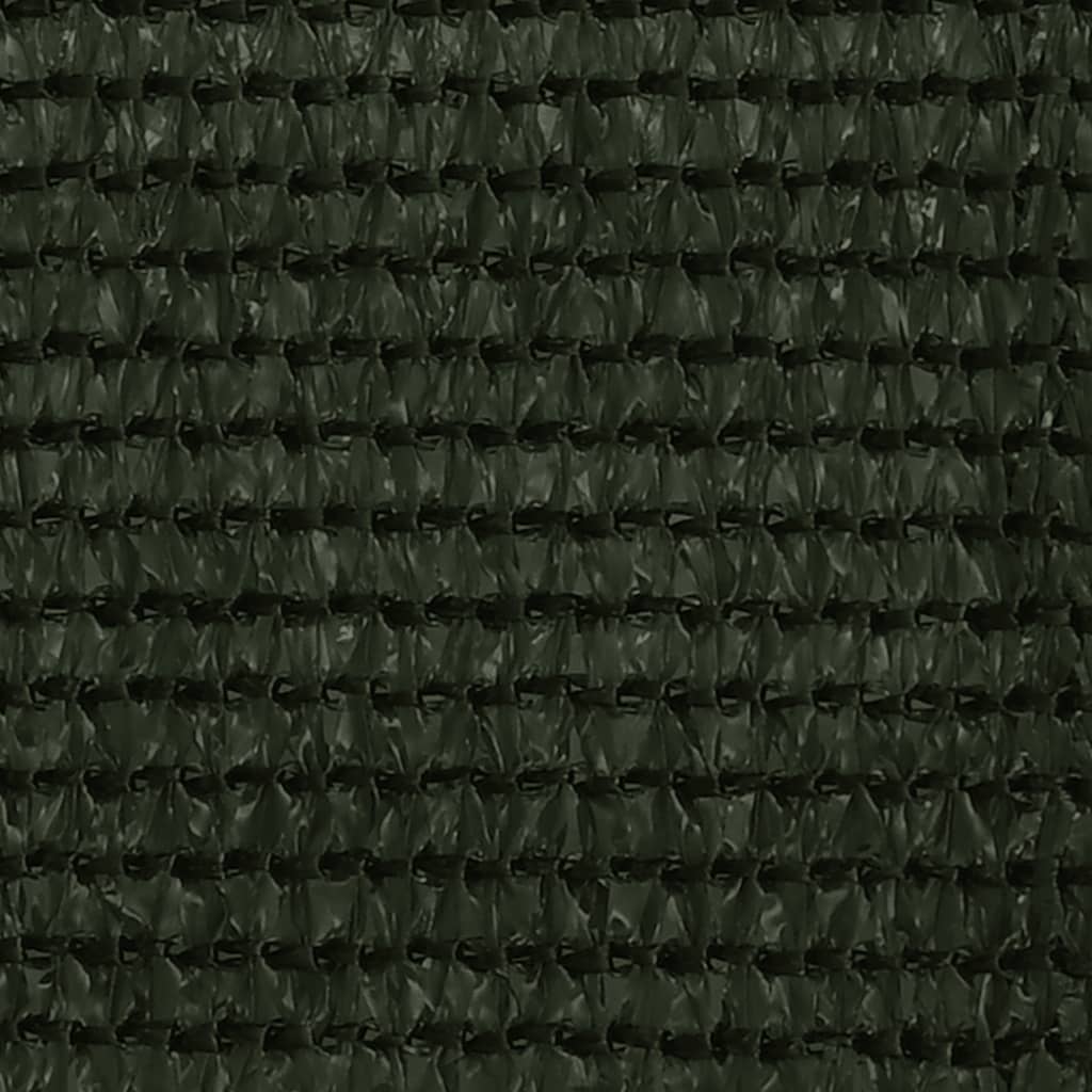 Vidaxl balkonskærm 90x600 cm HDPE Donkergroen