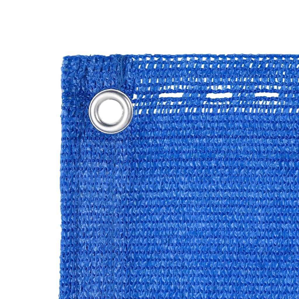 Vidaxl balkonskærm 75x600 cm HDPE Blue