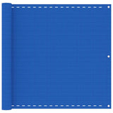 Vidaxl balkonskærm 90x600 cm HDPE Blue