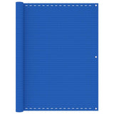 Vidaxl balkonskærm 120x500 cm HDPE Blue