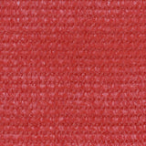 Vidaxl balkonskærm 75x600 cm HDPE rød