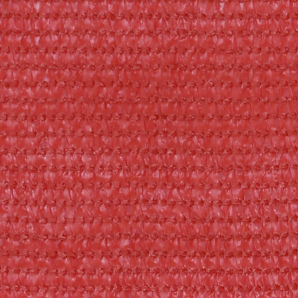 Vidaxl balkonskærm 120x300 cm HDPE rød