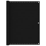 VidaXL altanskærm 120x600 cm HDPE sort