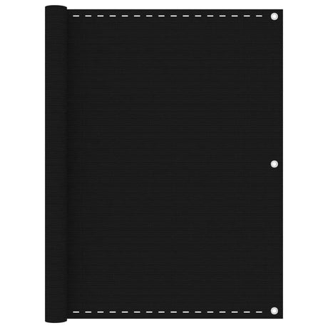 VidaXL altanskærm 120x600 cm HDPE sort