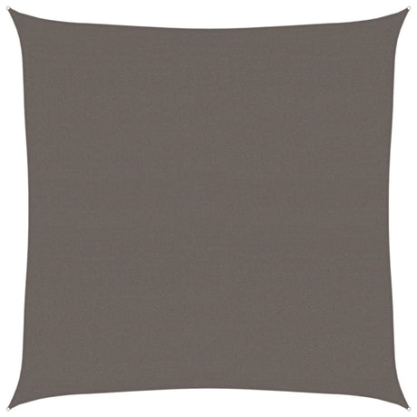 Vidaxl zonnezeil 160 g m² 7x7 m hdpe antracietkleurig