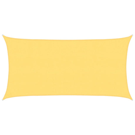 Vidaxl zonnezeil 160 g m² 2,5x4,5 m hdpe beige