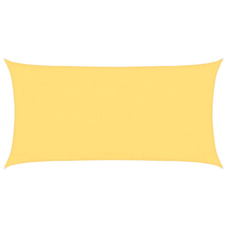 Vidaxl zonnezeil 160 g m² 3x6 m hdpe beige