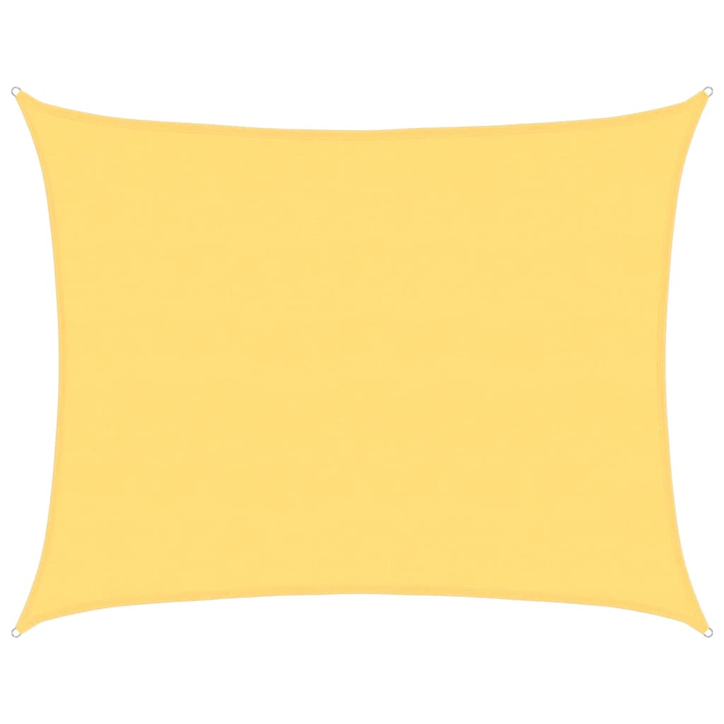 Vidaxl solsejl 160 g m² 6x7 m HDPE beige