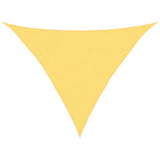 Vidaxx solsejl 160 g m² 2,5x2,5x3,5 m HDPE beige
