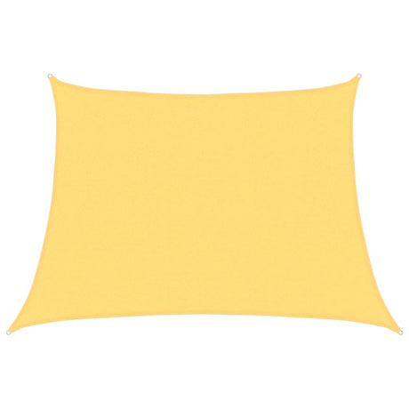 Vidaxl zonnezeil 160 g m² 4 5x3 m hdpe beige