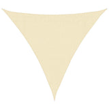 Vidaxl zonnezeil 160 g m² 3x3x3 m hdpe crèmekleurig