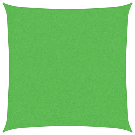 Vidaxl zonnezeil 160 g m² 3,6x3,6 m hdpe lichtgroen
