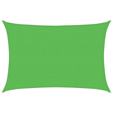 Vidaxl zonnezeil 160 g m² 2,5x4 m hdpe lichtgroen