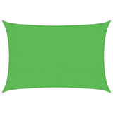 Vidaxl zonnezeil 160 g m² 3x5 m hdpe lichtgroen