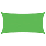 Vidaxl zonnezeil 160 g m² 3x6 m hdpe lichtgroen