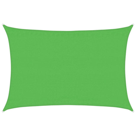 Vidaxl zonnezeil 160 g m² 3,5x5 m hdpe lichtgroen