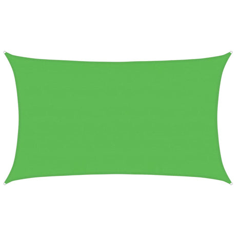 Vidaxl zonnezeil 160 g m² 5x8 m hdpe lichtgroen