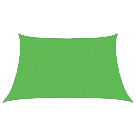 Vidaxl zonnezeil 160 g m² 3 4x2 m hdpe lichtgroen