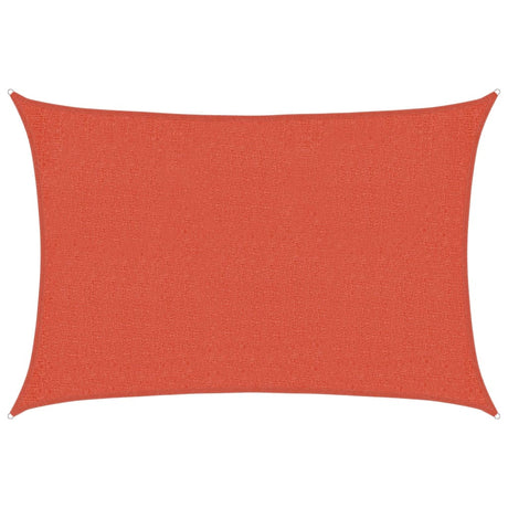 Vidaxl Zonnezeil 160 g m² 2x2,5 m hdpe terracotta farvet