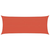 Vidaxl Zonnezeil 160 g m² 2x5 m hdpe terracotta farvet