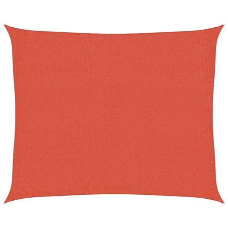 Vidaxl Zonnezeil 160 g m² 2,5x3 m hdpe terracotta farvet