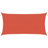 Vidaxl Zonnezeil 160 g m² 2,5x4,5 m hdpe terracotta farvet