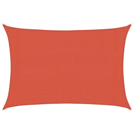 Vidaxl Zonnezeil 160 g m² 3x4,5 m HDPE Terracotta farvet