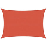 Vidaxl Zonnezeil 160 g m² 3x5 m hdpe terracotta farvet