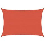 Vidaxl Zonnezeil 160 g m² rektangulær 3,5x5 m hdpe terracotta farvet
