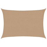 Vidaxl Zonnezeil 160 g m² 2,5x4 m HDPE Taupe