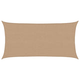 Vidaxl Zonnezeil 160 g m² 2,5x5 m hdpe taupe