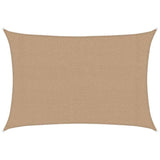 Vidaxx solsejl 160 g m² 3x4 m HDPE taupe