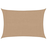 Vidaxl Zonnezeil 160 g m² 3x4,5 m hdpe taupe