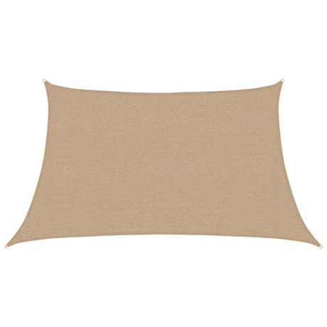 Vidaxl Zonnezeil 160 g m² 3 4x2 m hdpe taupe