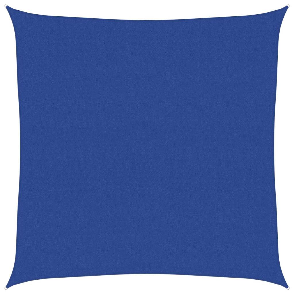 Vidaxl zonnezeil 160 g m² vierkant 6x6 m hdpe blauw