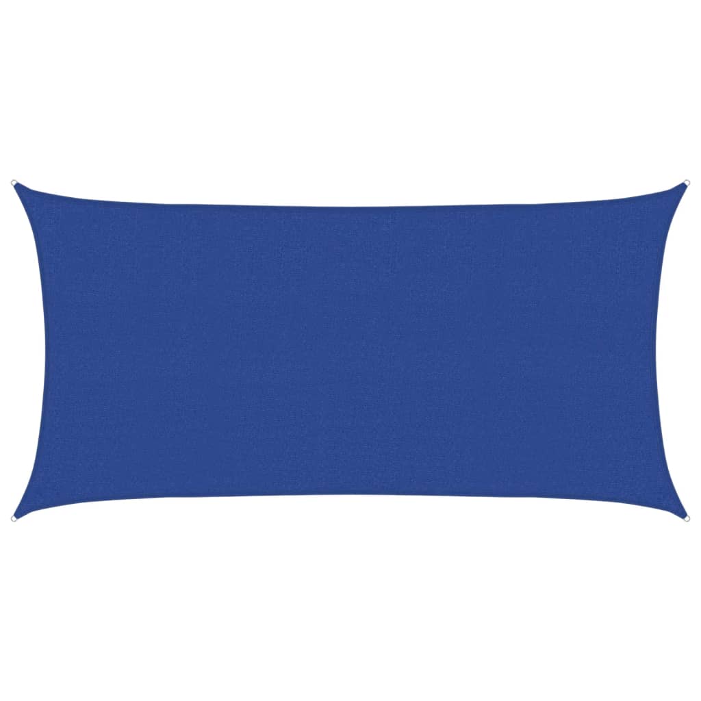 Vidaxl Zonnezeil 160 g m² 2x4 m hdpe blå