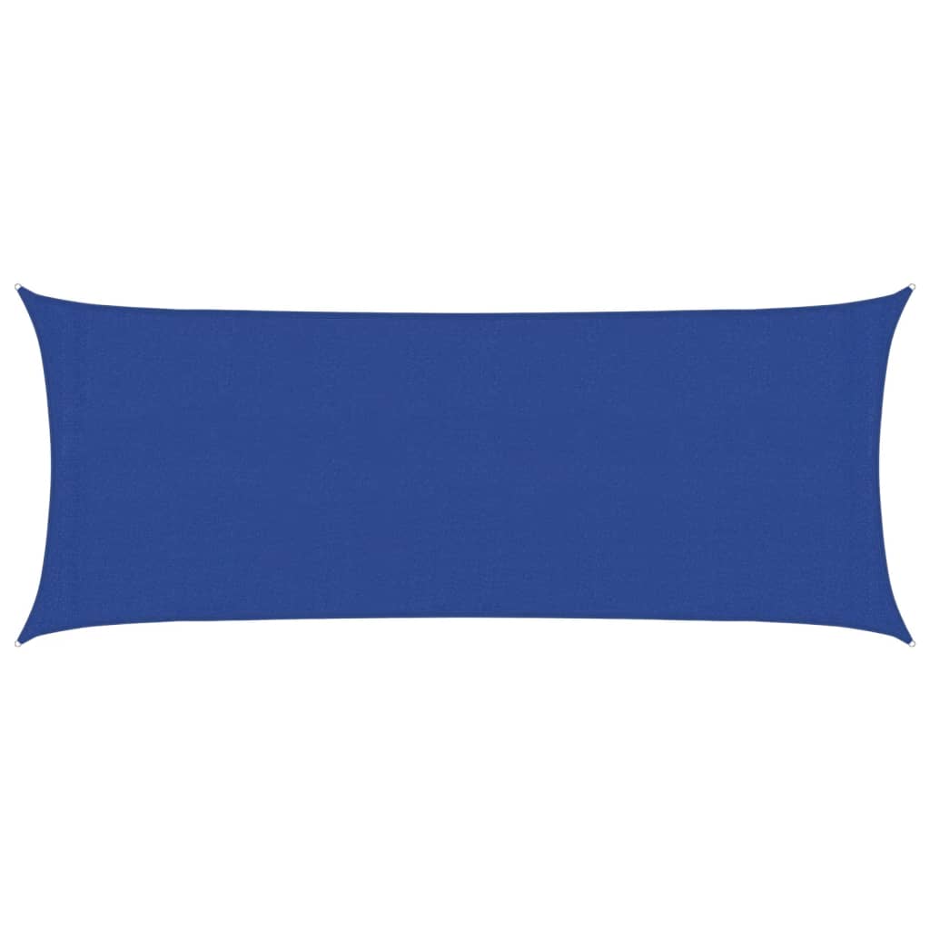 Vidaxl zonnezeil 160 g m² 2x4,5 m hdpe blauw