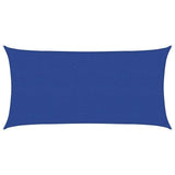 Vidaxl Zonnezeil rektangulær 160 g m² 2,5x5 m HDPE Blue