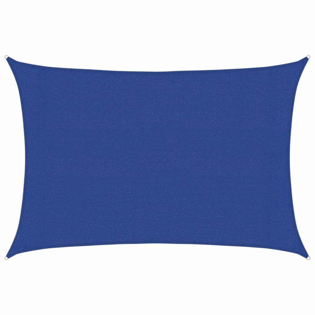 Vidaxl Zonnezeil 160 g m² rektangulær 3x4 m hdpe blå