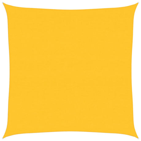 Vidaxl zonnezeil 160 g m² vierkant 6x6 m hdpe geel