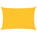 Vidaxl Zonnezeil 160 g m² rektangulær 2x2,5 m hdpe gul