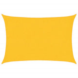 Vidaxl Zonnezeil 160 g m² rektangulær 2x3 m hdpe gul