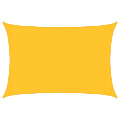 Vidaxl zonnezeil 160 g m² 2,5x4 m hdpe geel